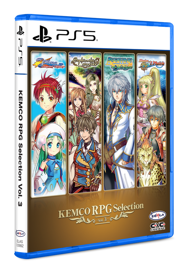 Kemco RPG Selection Vol.3 (Import) – PlayStation 5 – spilomslag