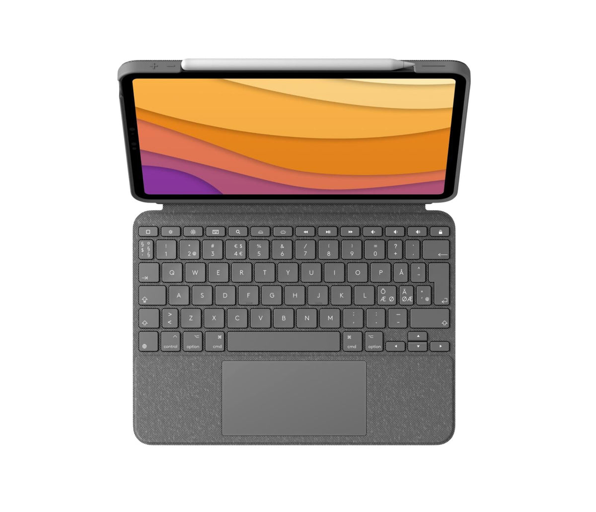 Logitech - Combo Touch  Keyboard - For iPad Air ( Nordic Layout ) Logitech
