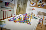 LEGO Friends 42703 – Havfrue-rutsjebane – rutsjebanen udstillet på et bord