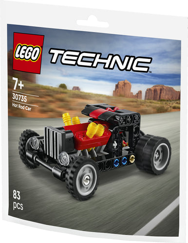LEGO 30735 Technic Hot Rod Car, Construction Toy Polybag Lego