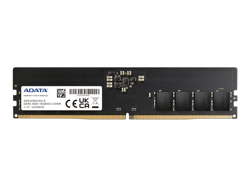 ADATA DDR5 16GB 4800MHz CL40 On-die ECC