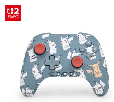 PowerA Advantage trådløs controller – Switch 2, Pikachu Moments