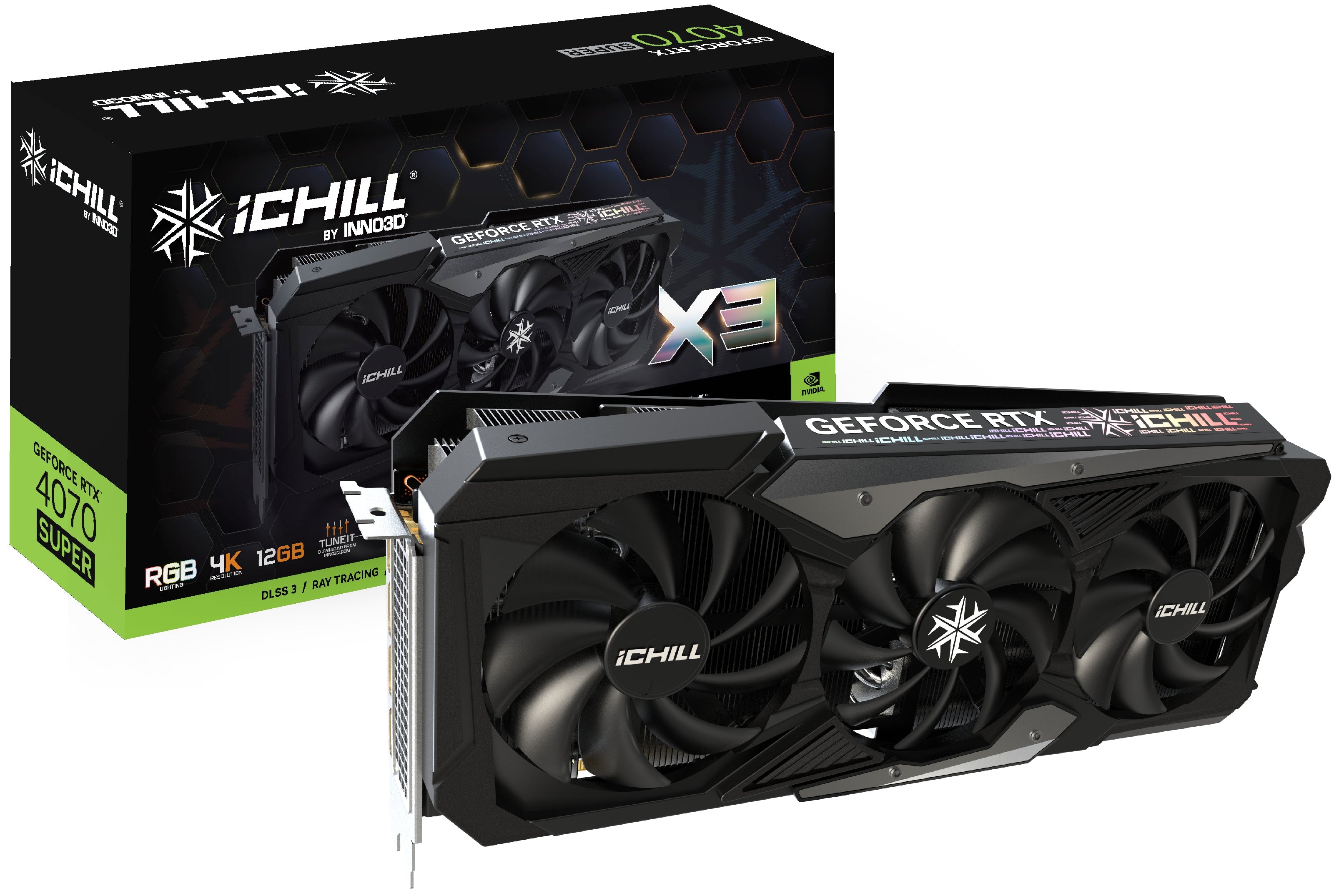 Inno3D IChiLL GeForce RTX 4070 Ti SUPER X3 16GB