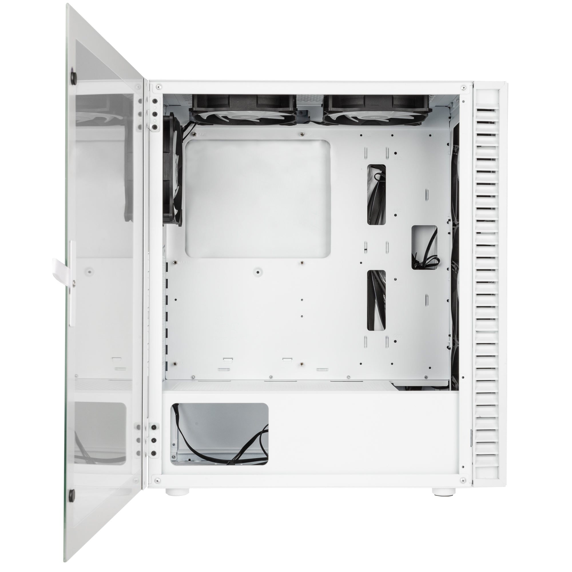 Kolink Observatory HF MESH ARGB Midi Tower Fodral - Vit