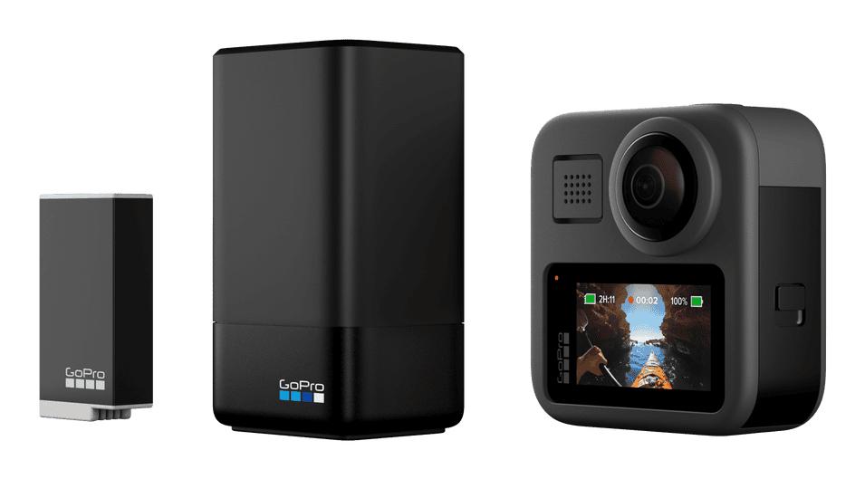 GoPro - GoPro MAX Dual Charger + Enduro Battery - E GoPro