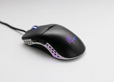 Ducky Feather Black & White - Huano Blue