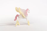 Schleich Bayala Pegasus-føl 70721 set skråt bagfra
