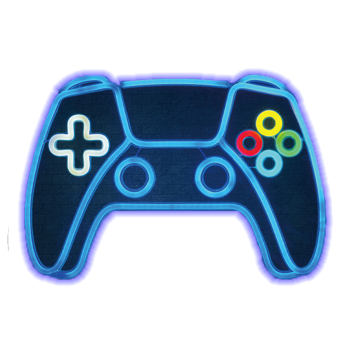 Geekd - PS5 Controller Neon Lampa