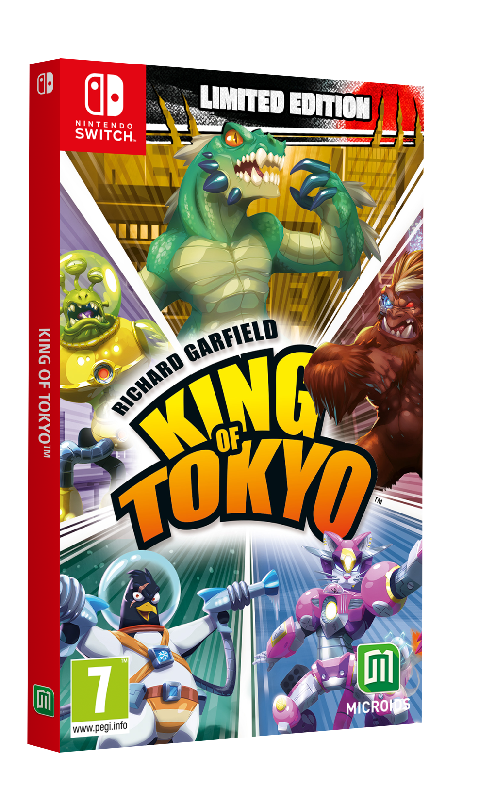King of Tokyo (Limited Edition) – Nintendo Switch – produktvisning 5
