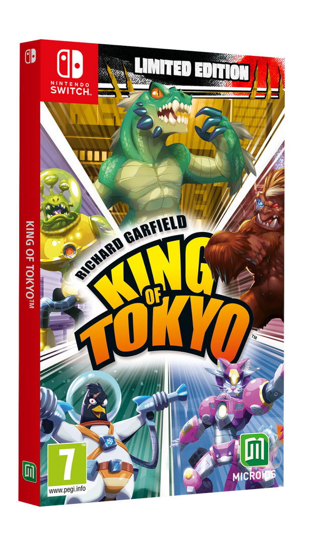King of Tokyo (Limited Edition) – Nintendo Switch – produktvisning 5