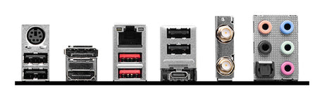 MSI B760 GAMING PLUS WIFI DDR4 – tilslutninger