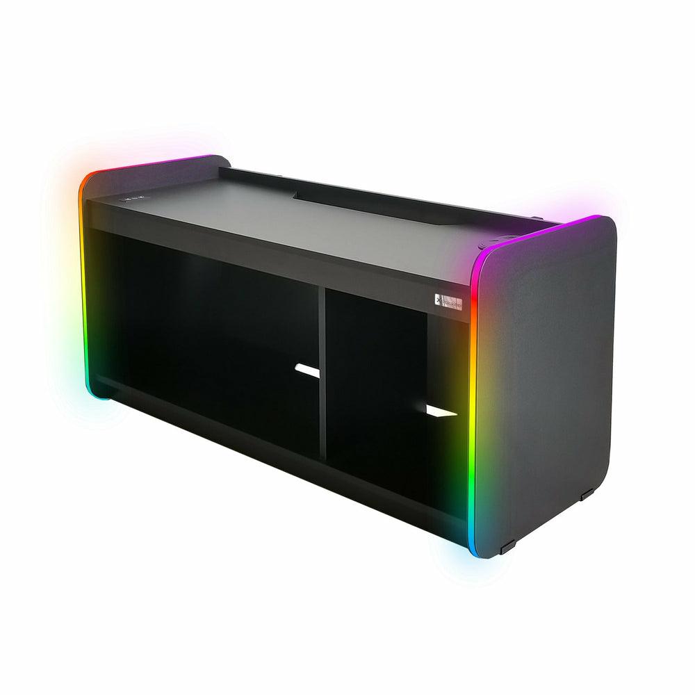 XROCKER ELECTRA TV MEDIASKÅP - SVART MED SVART LED