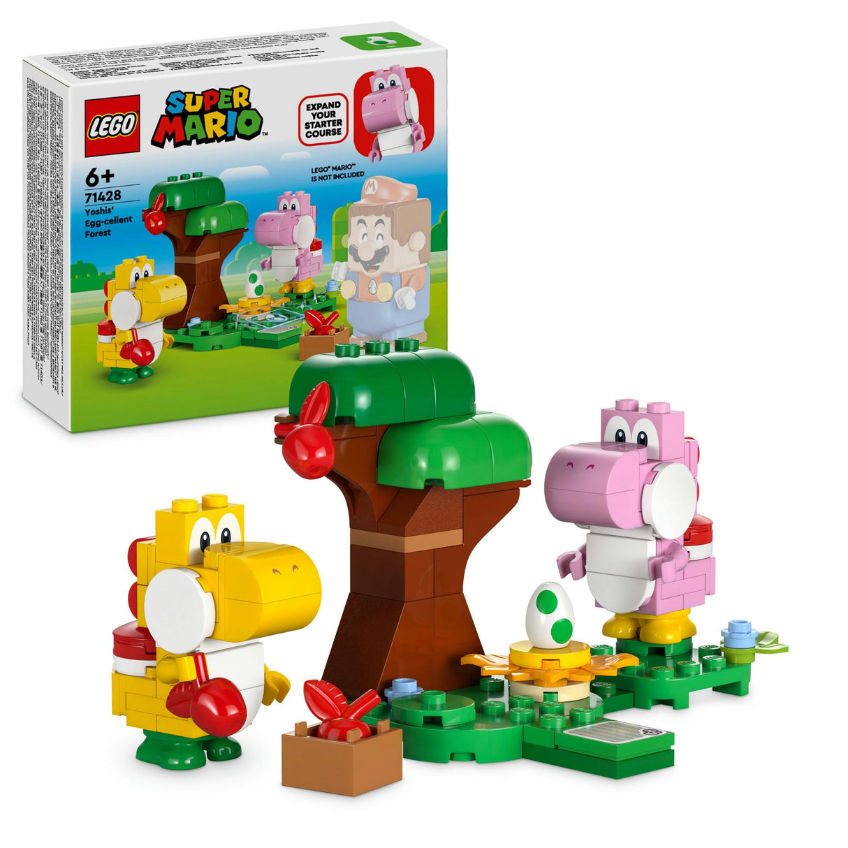 LEGO Super Mario - Yoshis&#039; ägg-cellent Skogsexpansionsset (71428)