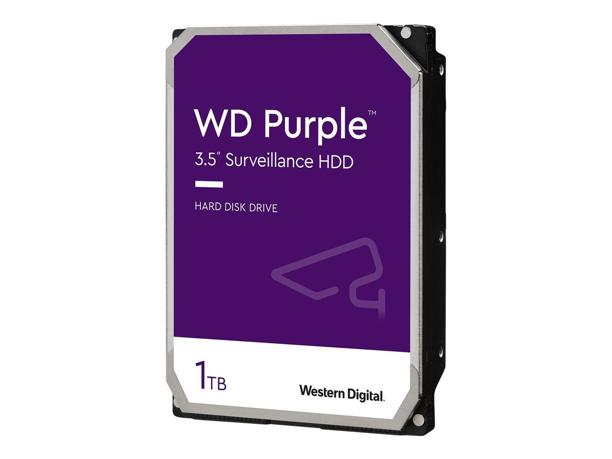 WD Purple Surveillance Hårddisk Hårddisk WD10PURZ 1TB 3.5 SATA-600 5400rpm