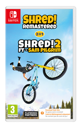 Shred! Remastered & Shred! 2 Ft. Sam Pilgrim (Code in Box) – emballage