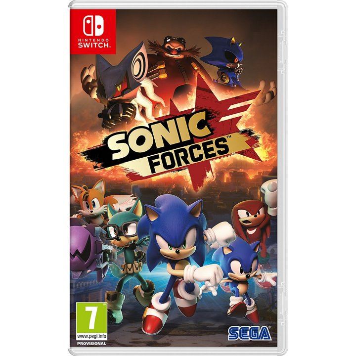 Sonic Forces (Code In A Box) – emballage