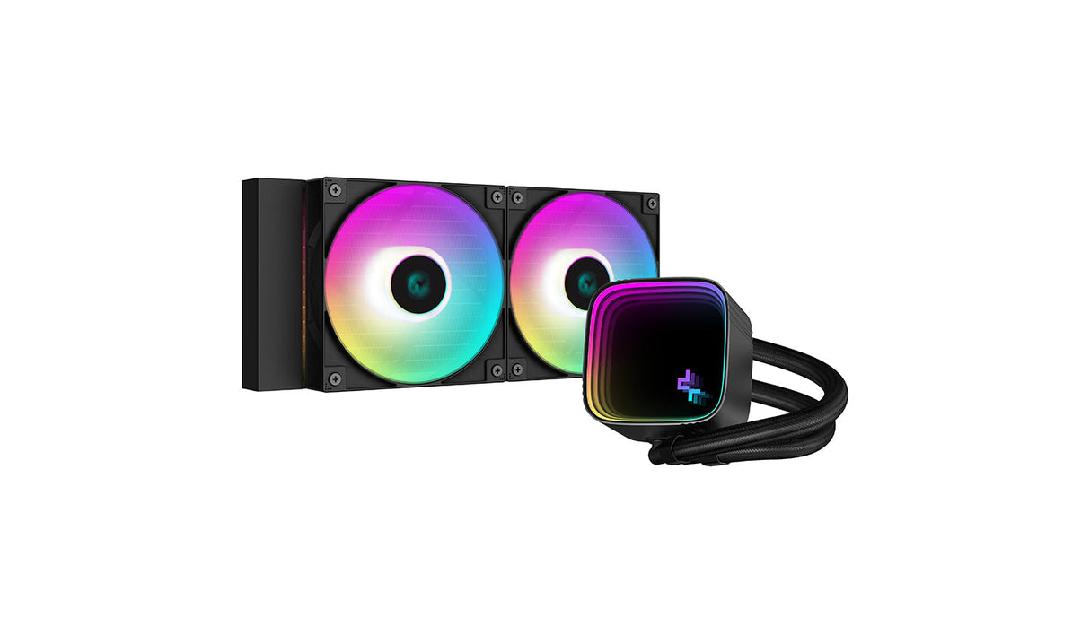 Deepcool Infinity Series LS520 SE Processor Vätskekylningssystem 1-pack Svart 120 Mm