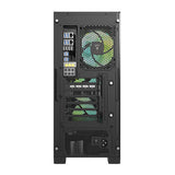 Darkflash DK361 Datorfodral + 4 Fläktar (svart)