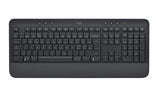 Logitech - Signature K650 Keyboard ( Nordic ) - Graphite Logitech