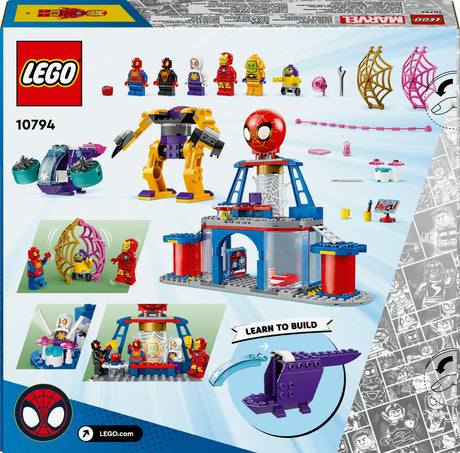 LEGO 10794 Marvel Spidey and his super friends The headquarters of Spidey's team LEGO