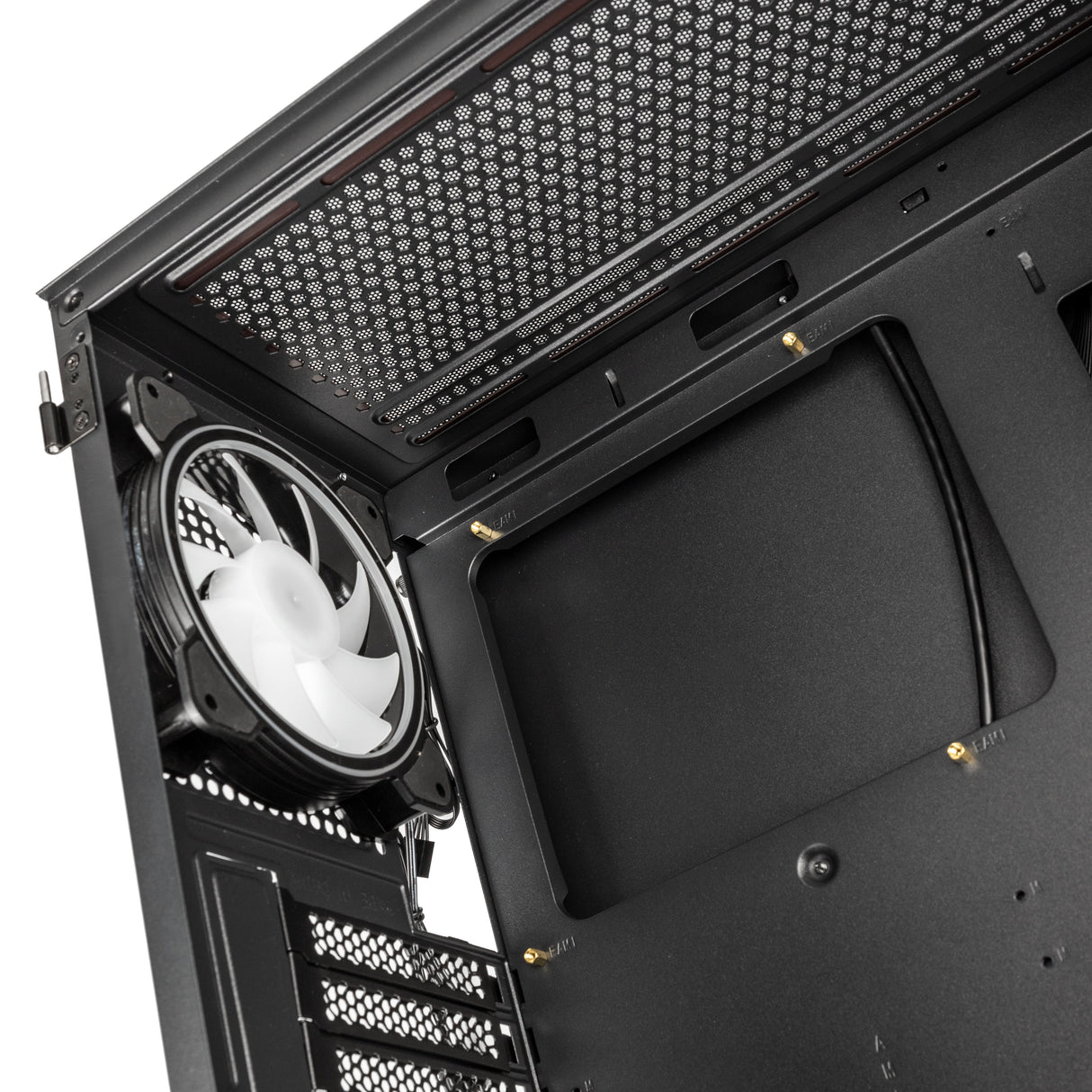 Kolink Inspire Series K12 Midi Tower ARGB Gaming Case - Svart fönster