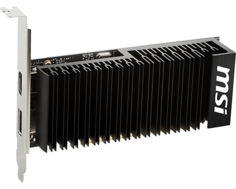 MSI GeForce GT 1030 4GHD4 LP OC – køleprofil og beslag
