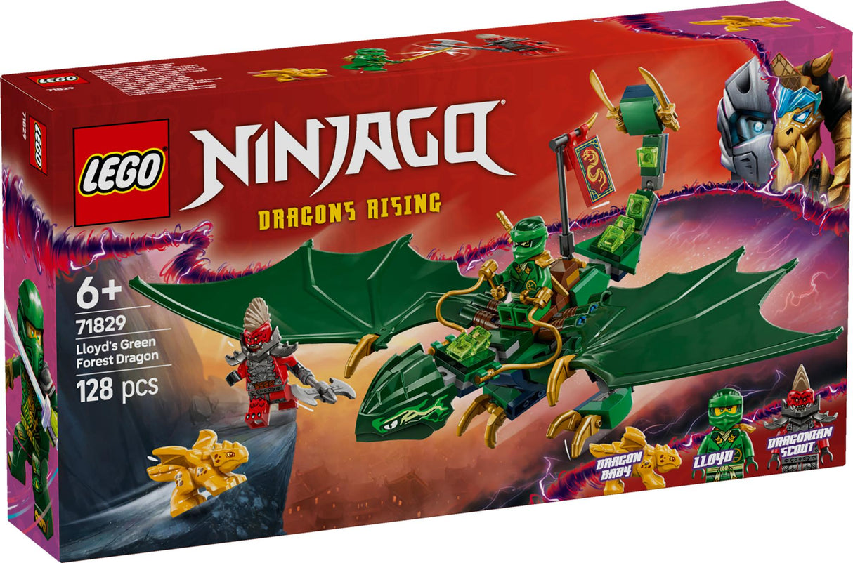 LEGO 71829 Ninjago Lloyd's Green Forest Dragon LEGO