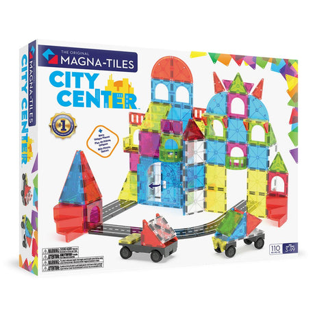 MAGNA-TILES - City Center 110 pcs. (90364F) Magna Tiles