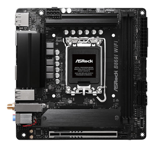 ASRock B860I WiFi bundkort - LGA1851, DDR5