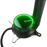 Fractal Design Celsius+ S28 Dynamic Processorer vätskekylningssystem 1-pack Svart 140 mm