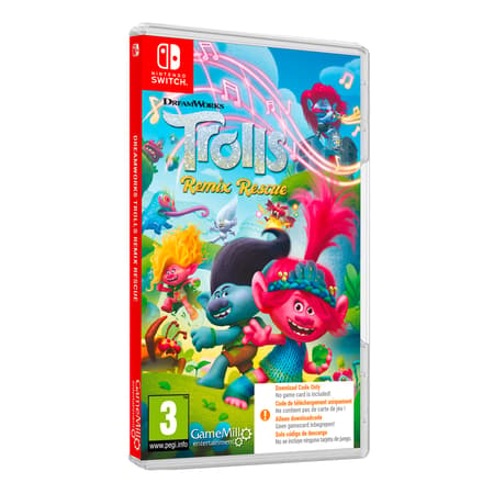 DreamWorks Trolls: Remix Rescue – Code in Box – Nintendo Switch