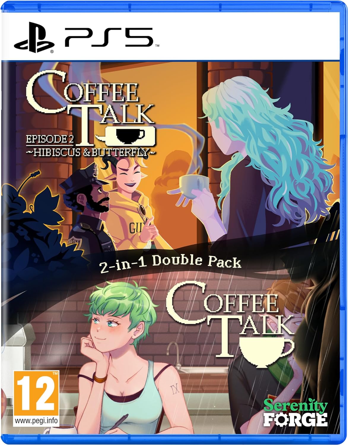 Coffee Talk 1 and 2 Double Pack - PS5 - omslag
