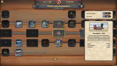 Railway Empire – import – Nintendo Switch – produktbillede 12