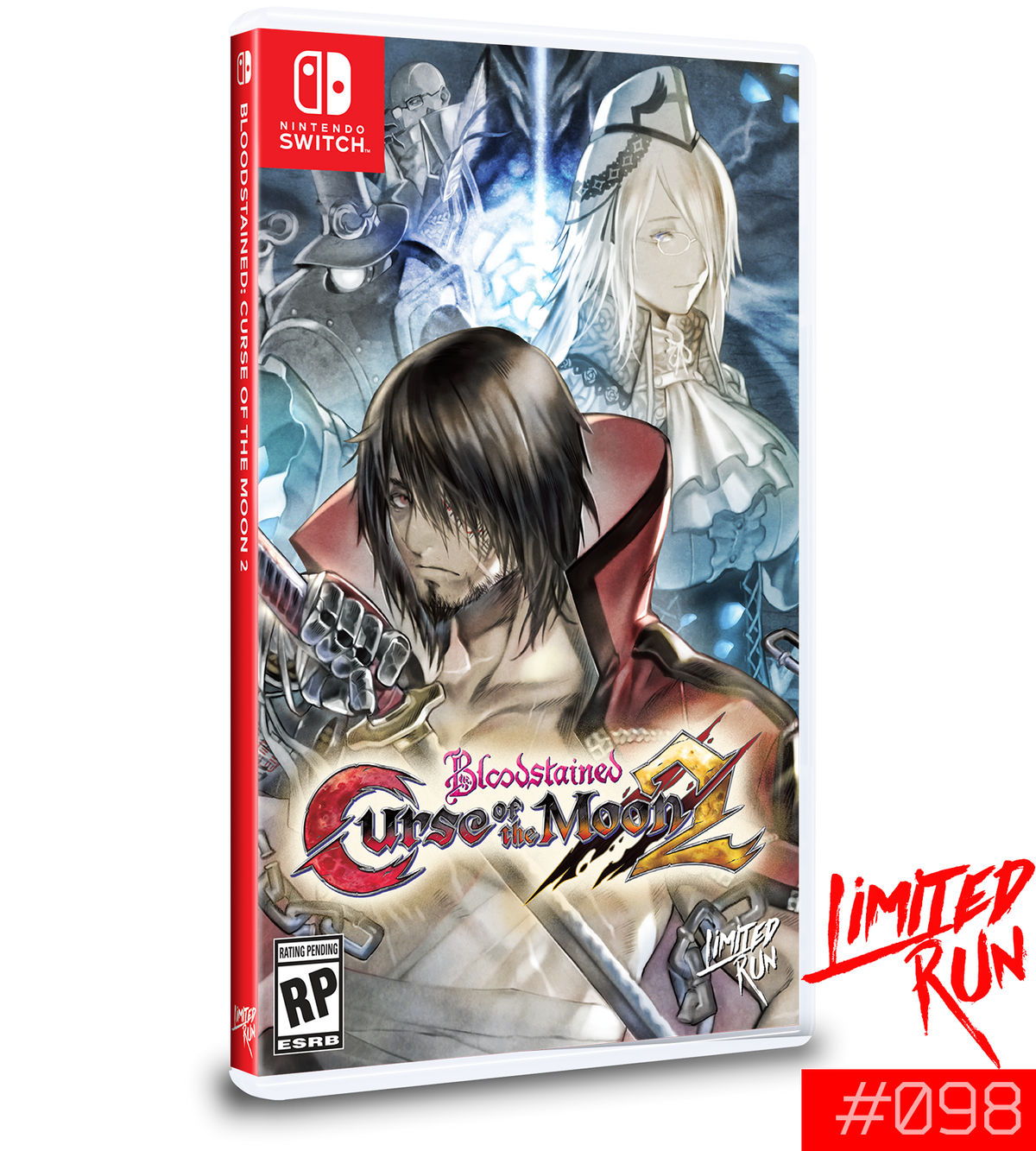 Bloodstained: Curse of the Moon 2 (Limited Run #98) (Import) – omslag til Nintendo Switch