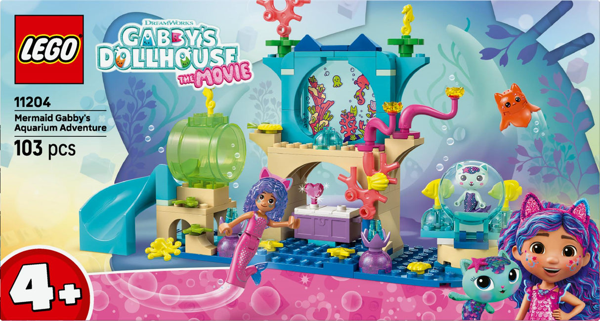 LEGO - Gabby's Dollhouse - Mermaid Gabby's Aquarium Adventure (11204) LEGO