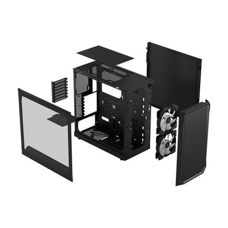 Midi Fractal Design Focus 2 RGB Black Window Fractal design
