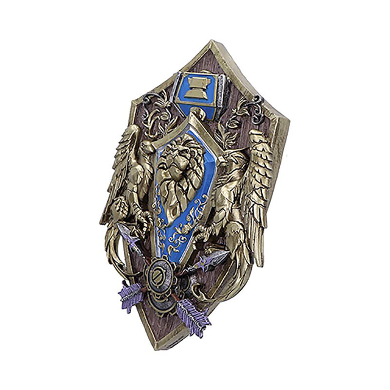 World Of Warcraft Alliance Väggplakett Höjd 30Cm