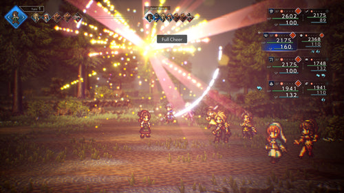 Octopath Traveler Zero (0) – PlayStation 5 – skærmbillede fra spillet