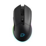 Trådlös Spelmus + Laddningsdocka Dareu EM901X 2.4G (svart)