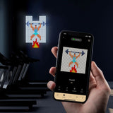 Twinkly Squares 3-pack Light Panel Expansionspaket RGB - 16x16 Cm 64LED