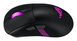 Sort ASUS ROG Keris II Origin – sideprofil set skråt ovenfra