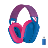 Logitech - G435 Lightspeed Wireless Gaming Headset - Blå