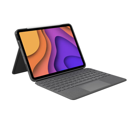 Logitech - Folio Touch for iPad Air (4th generation) - OXFORD GREY - Nordic