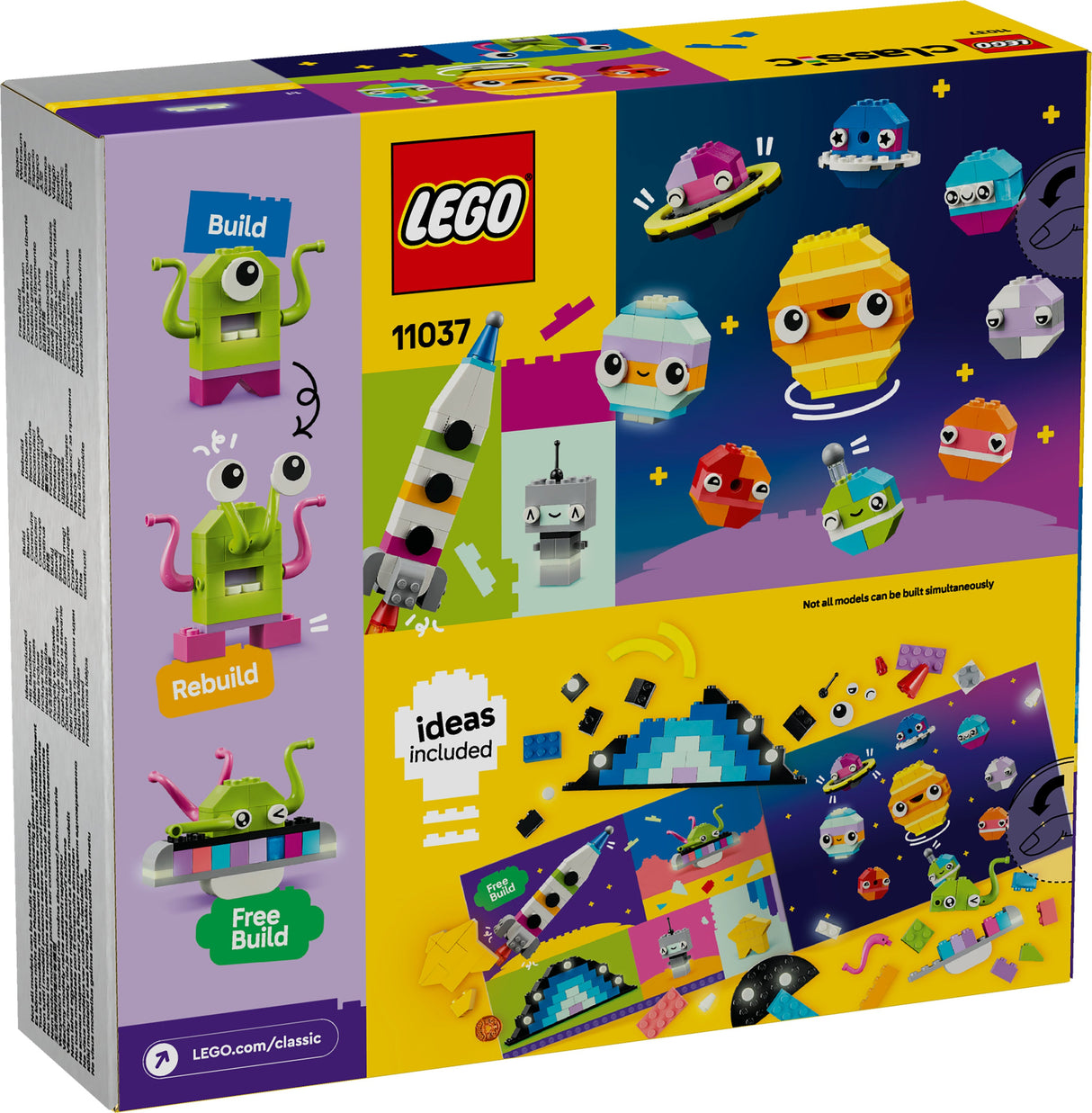 LEGO 11037 Classic Creative Space Planets Construction Toy