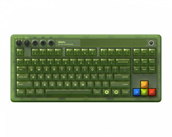 8BitDo Retro 87 Mechanical Keyboard – Xbox Edition – US