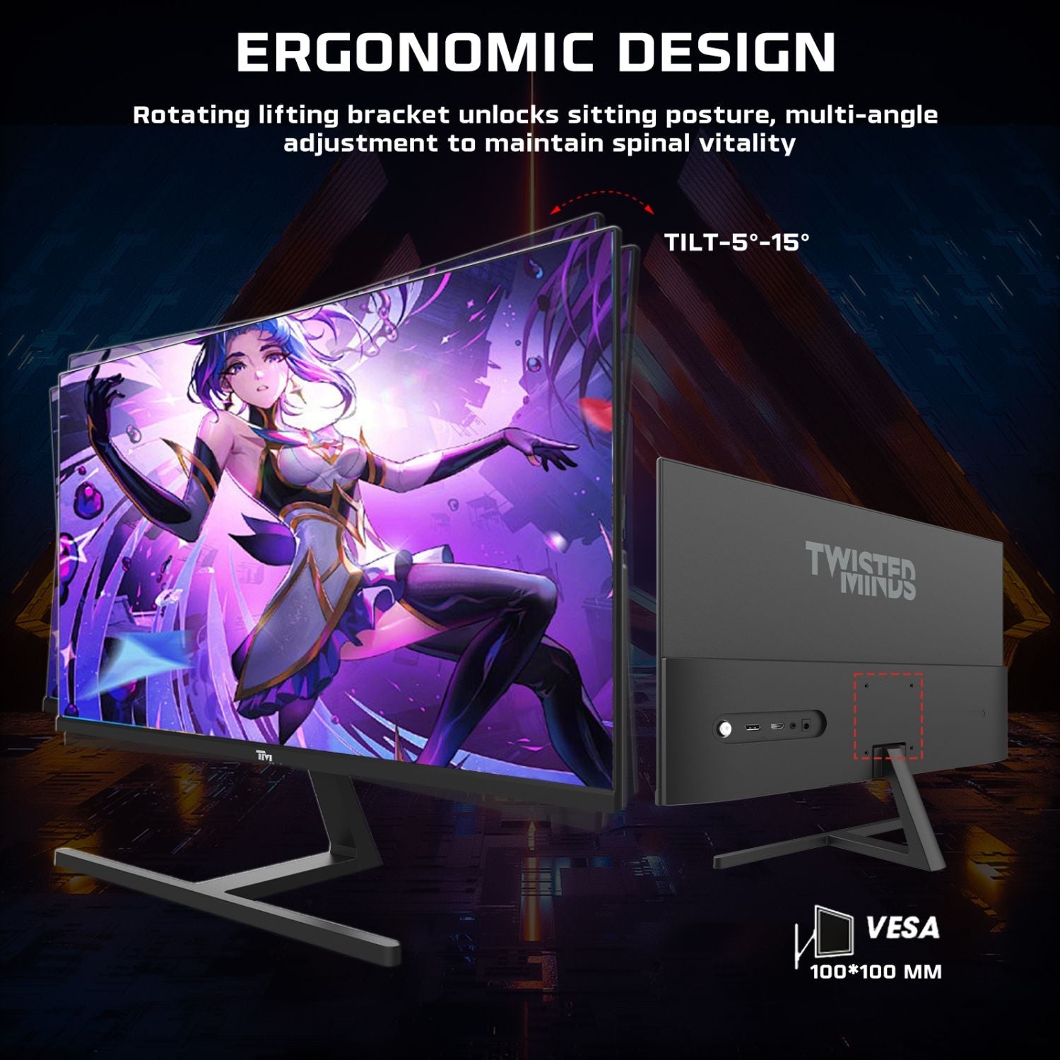 TWISTED MINDS 24&quot; FHD - 180HZ