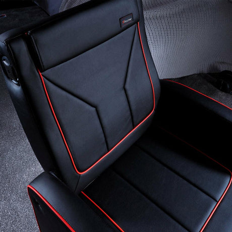 X-Rocker - Shift Luxe Junior 2.1 Ottoman Gaming Chair with Storage X-Rocker