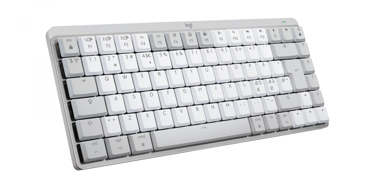 Logitech - MX Mechanical Mini for Mac Minimalist Wireless Illuminated Keyboard - Nordic Logitech