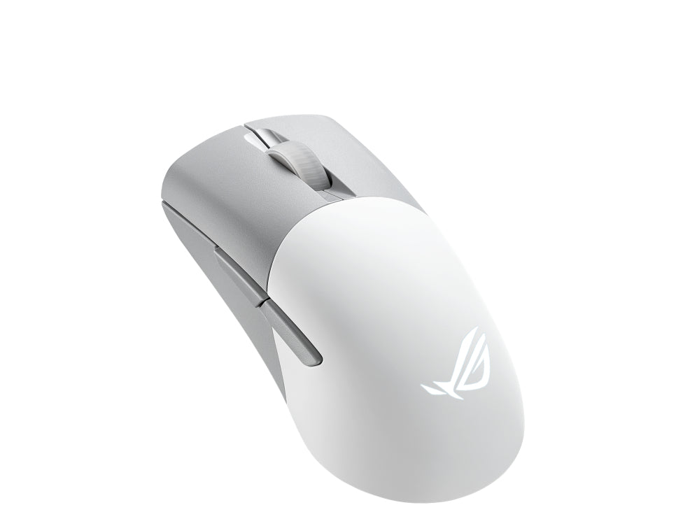 ASUS ROG KERIS Trådlös AimPoint Moonlight White Gaming Mus