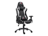 Nordic Gaming Teen Racer Gamer Stol -  Svart/Vit
